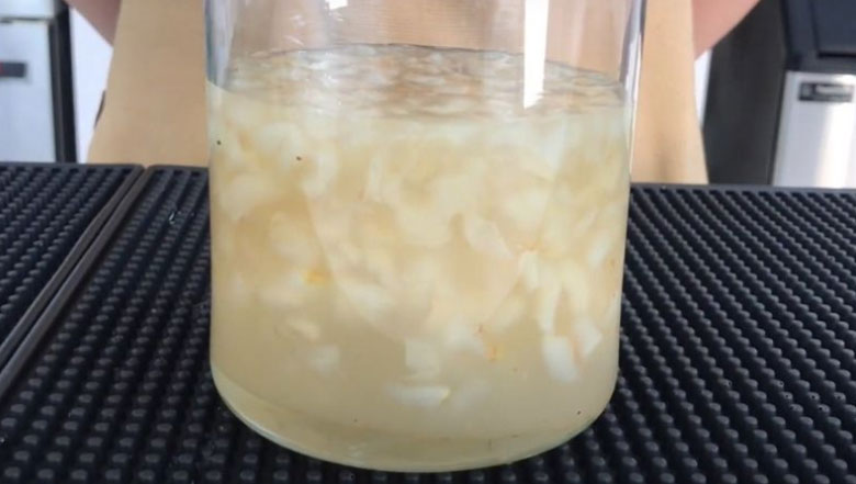 Cách làm mứt vải pha nước: Thành phẩm