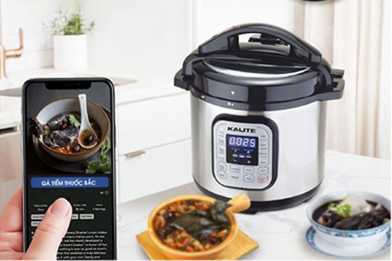 Chức năng hẹn giờ-Nồi áp suất điện Kalite 6 lít KL-636