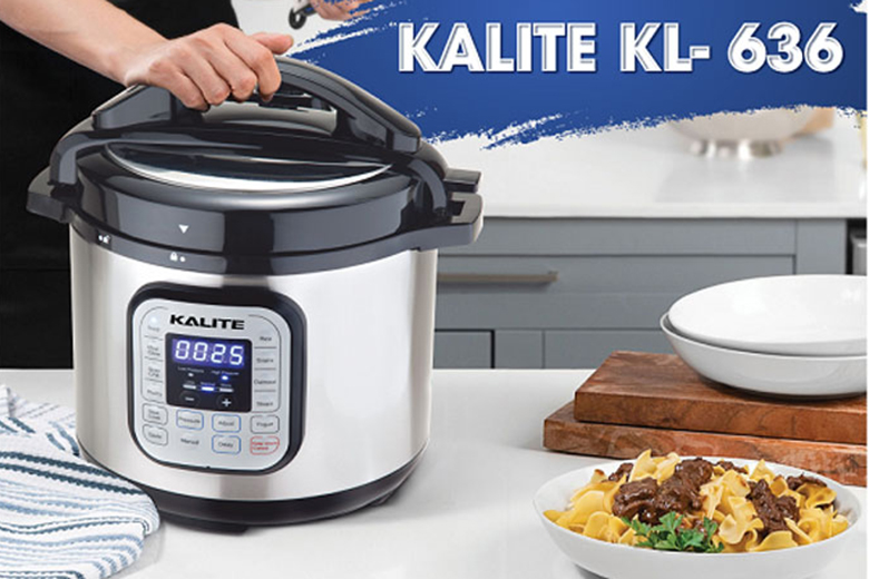 hệ thống khóa an toàn-Nồi áp suất điện Kalite 6 lít KL-636