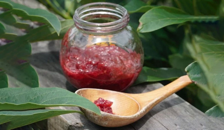 Cách làm mứt hoa hồng không cần ướp: Thành phẩm