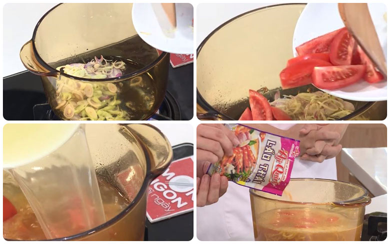 Cách làm lẩu cá khoai tại nhà khi làm nước lẩu cá khoai