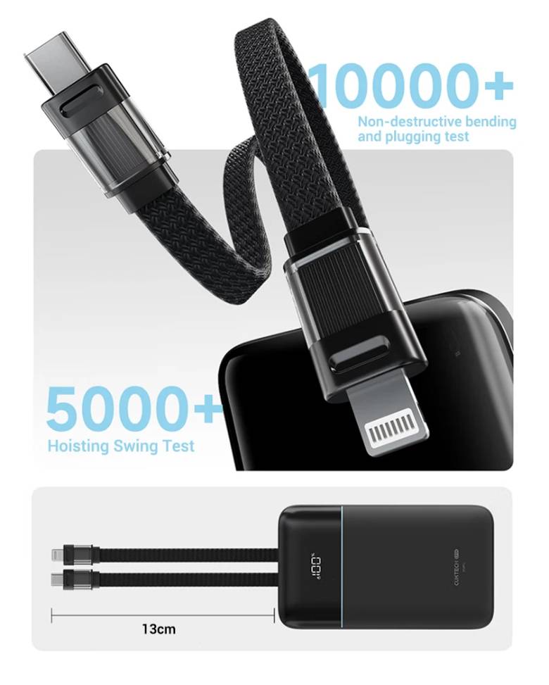 Sạc dự phòng Cuktech 40W 20000mAh CKB200NLCNGY LPB200NL - Thiết kế bền bỉ, tiện lợi 