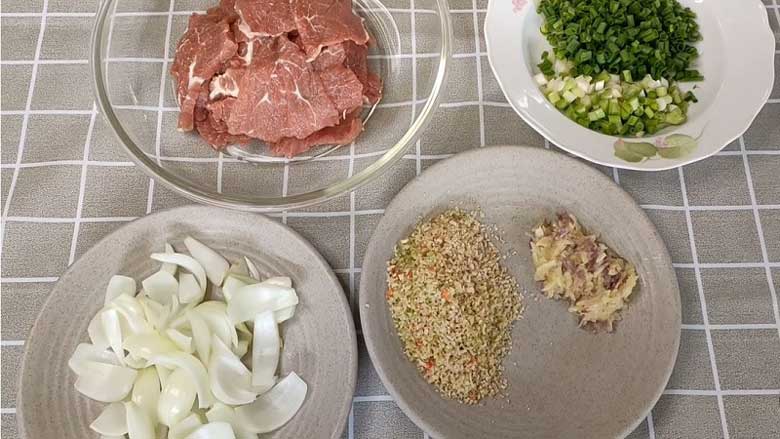 Cách làm bò nướng lụi sơ chế nguyên liệu