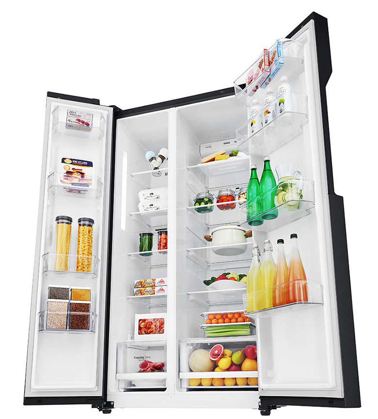 Tủ lạnh SBS LG Inverter 613 lít GR-B247WB - khay kệ chắc chắn