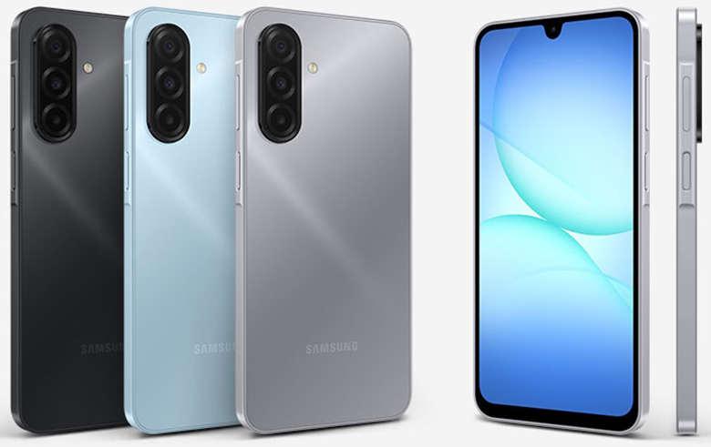 Điện thoại Samsung Galaxy A17 LTE Xám mỏng nhẹ