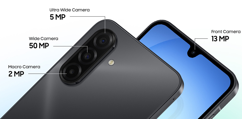 cụm camera trên Điện thoại Samsung Galaxy A17 LTE 