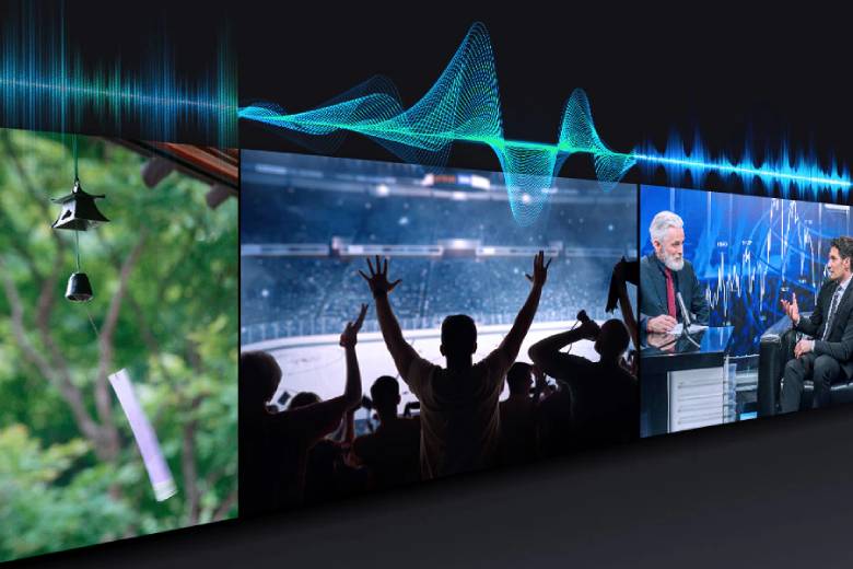 Smart Tivi Samsung QLED 4K 75 Inch QA75Q6FA - công nghệ Adaptive Sound 