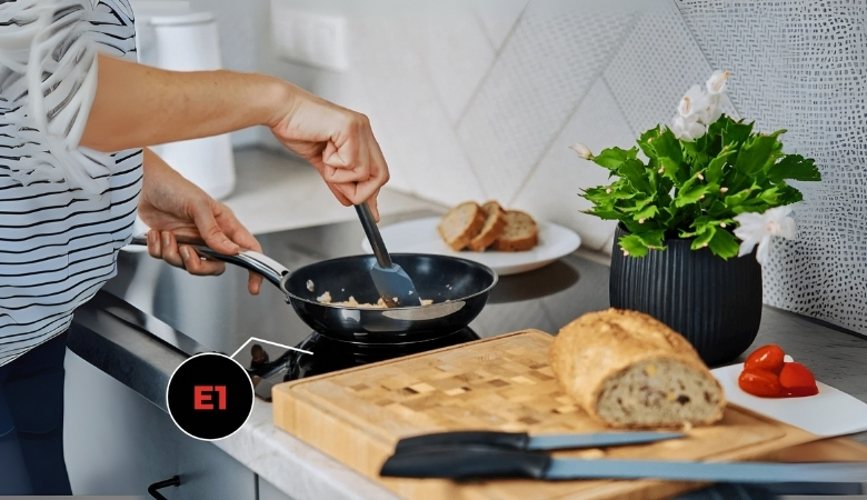 Bếp từ báo lỗi ER - Ẻ1 do quá nhiệt