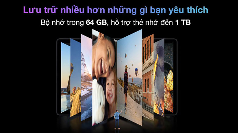 Cấu hình - Máy tính bảng Samsung Galaxy Tab A8 4GB/64GB 2022 Bạc