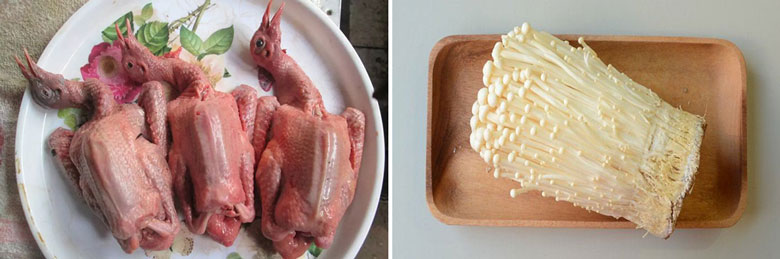 Cách làm lẩu cháo chim câu khi chọn nguyên liệu