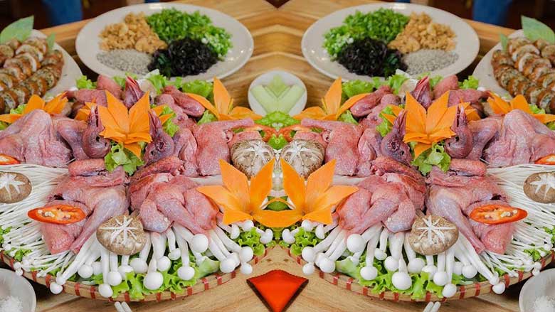 Cách làm lẩu cháo chim và thưởng thức