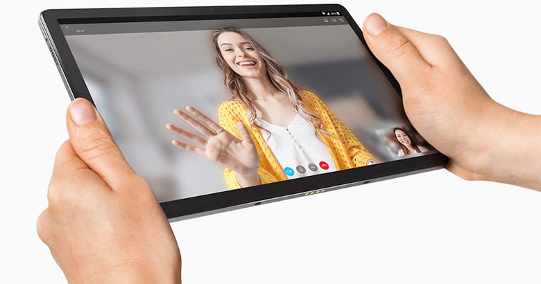 Gọi video - Máy tính bảng Lenovo Tab P11 Plus TB-J616X 11" 4GB/64GB Xanh