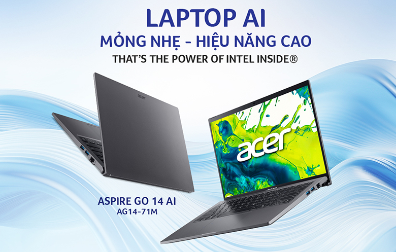 Laptop Acer Aspire Go 14 AI AG14-71M-7681