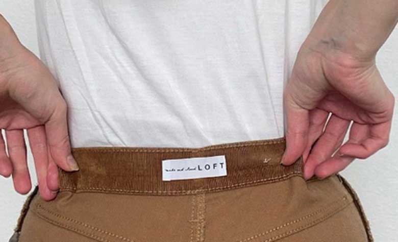 Mẹo cho quần rộng bụng thủ công: Bước 1