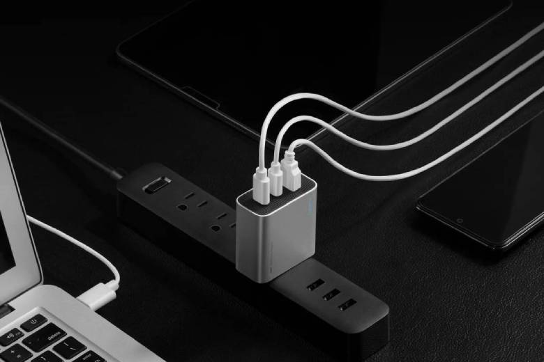 Củ sạc CUKTECH 65W GaN Charge CUKAD653CNGR AD653C - Sạc nhiều thiết bị cùng lúc