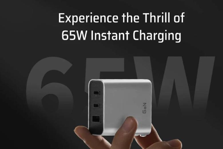 Củ sạc CUKTECH 65W GaN Charge CUKAD653CNGR AD653C - Sạc siêu nhanh với công suất 65W