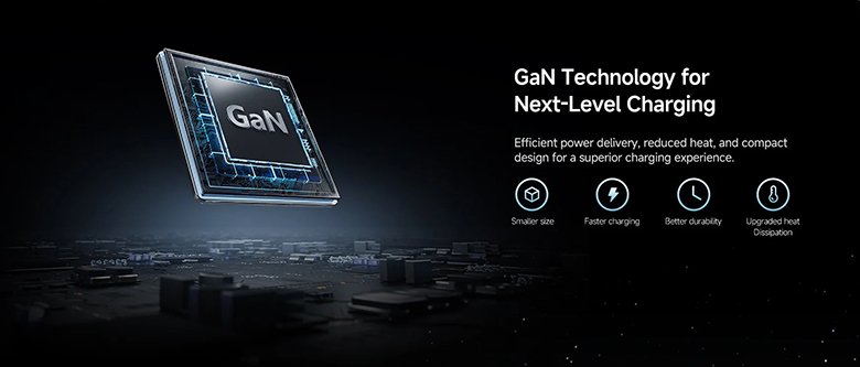 Củ sạc CUKTECH 100W GaN Charge CKAD1003CHOG AD1003 công nghệ GaN