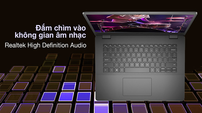 Âm thanh sống động - Laptop Dell Vostro 3405 V4R53500U003W1