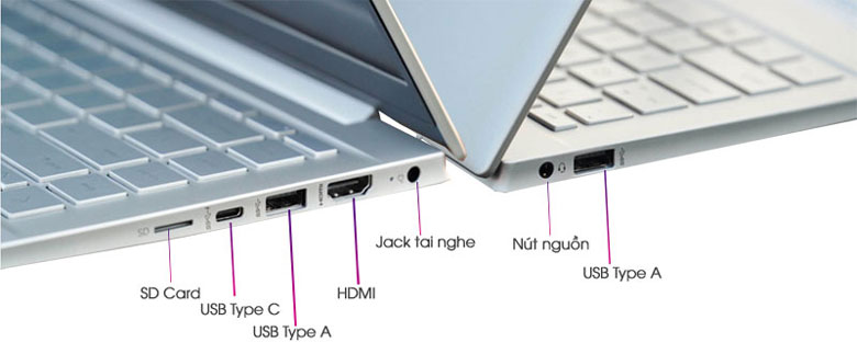 Cổng kết nối - Laptop HP Pavilion 14-dv0512TU 46L81PA