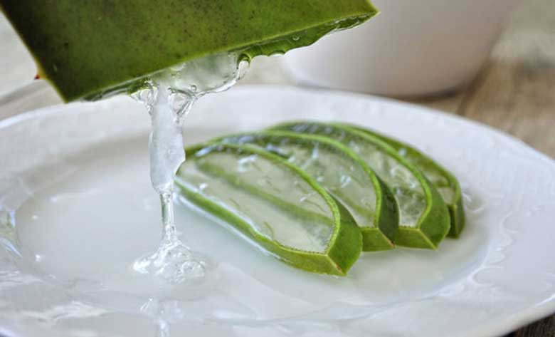 Cách tẩy vết dầu mỡ trên quần áo bằng nha đam