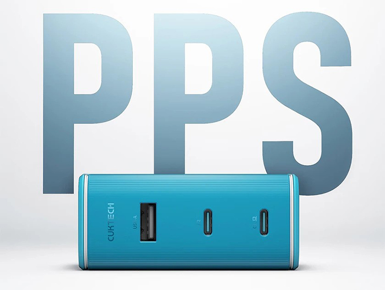 Củ sạc CUKTECH 100W GaN Charge CKAD1003CHBU AD1003 tương thích nhiều thiết bị