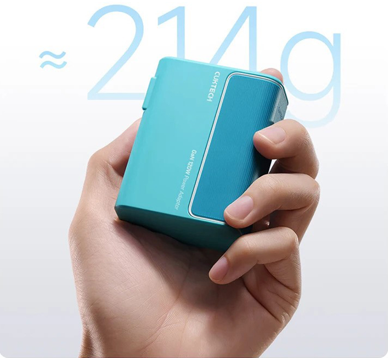 Củ sạc CUKTECH 100W GaN Charge CKAD1003CHBU AD1003