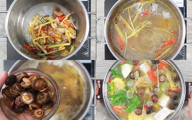 Cách làm nước lẩu gà thập cẩm ngon