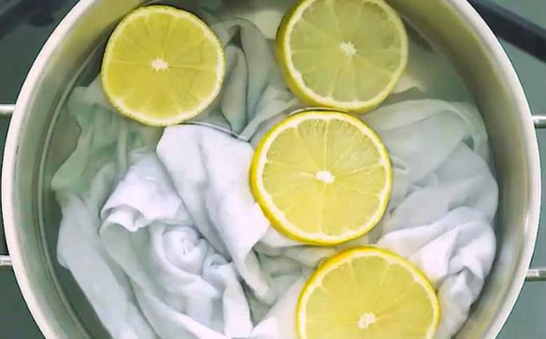 Cách tẩy quần áo bị mốc bằng chanh: cách làm