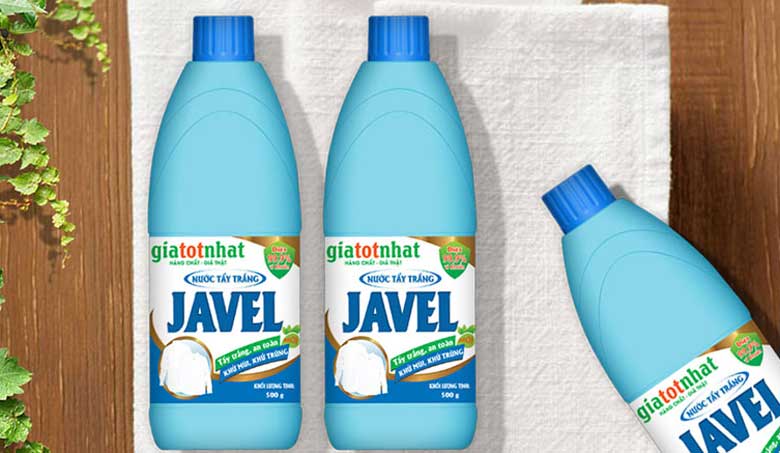 Cách tẩy trắng quần áo bằng nước tẩy