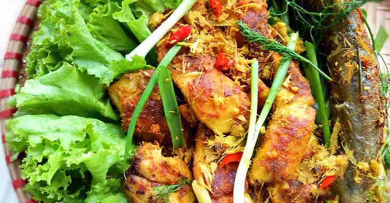 Cách làm món cá nướng riềng mẻ cùng thưởng thức