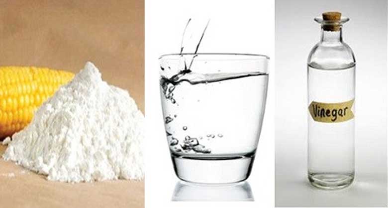 Cách lau cửa kính bằng bột bắp