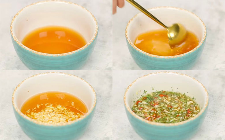 Cách làm cá lóc nướng mỡ hành pha nước chấm