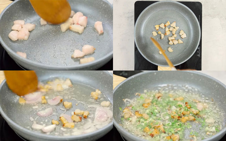 Cách làm cá lóc nướng mỡ hành bạn cần làm sốt mỡ hành