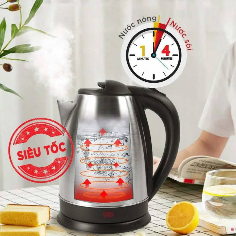 Ấm siêu tốc Magic Korea A-08 1.8 lít