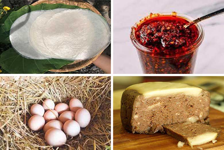 Cách làm bánh tráng nướng bằng chảo với những nguyên liệu cần