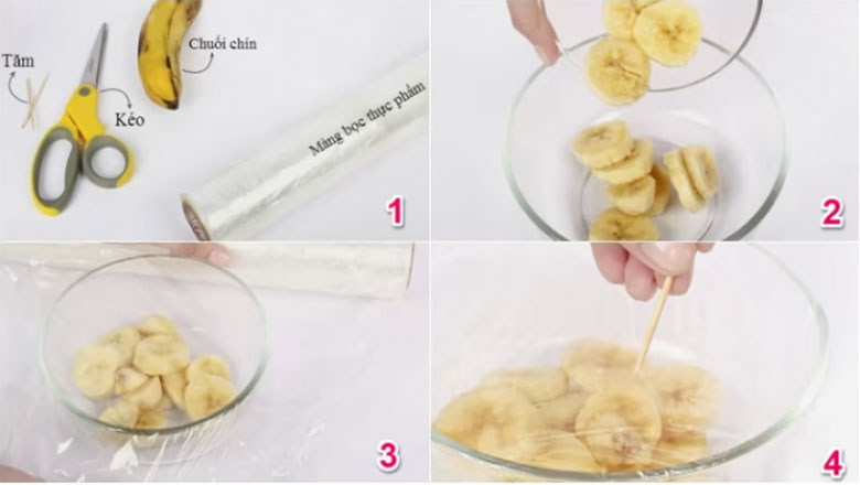 Cách đuổi ruồi ra khỏi nhà bằng chuối