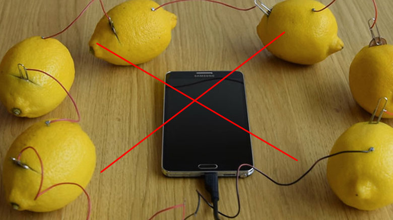 Mẹo sạc pin nhanh: Tuyệt đối không học theo các ý tưởng "sạc nhanh điên rồ" trên mạng