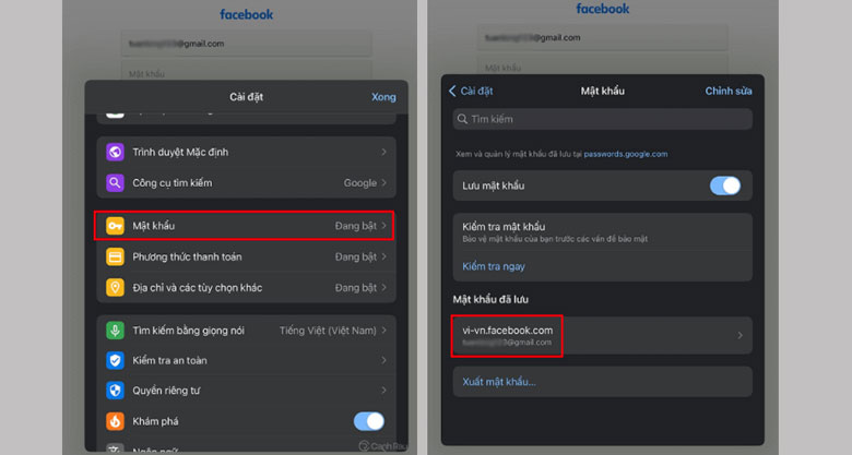 Cách lưu mật khẩu facebook trên điện thoại iPhone: Lưu ý