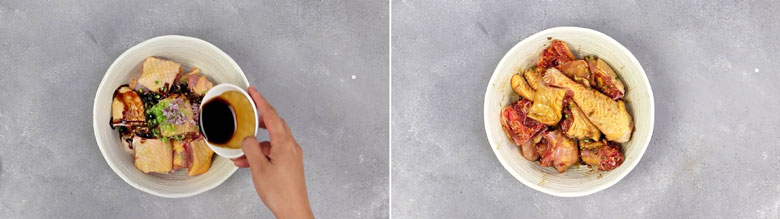 Cách nấu lẩu gà Tứ Xuyên sơ chế gà