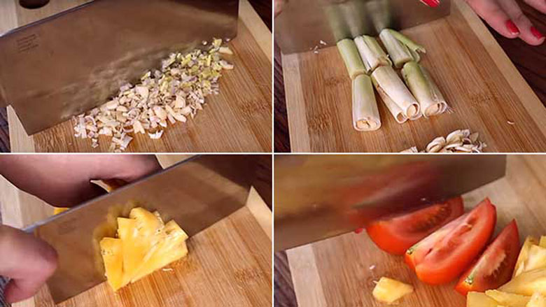 Cách nấu lẩu cá rô phi sơ chế nguyên liệu