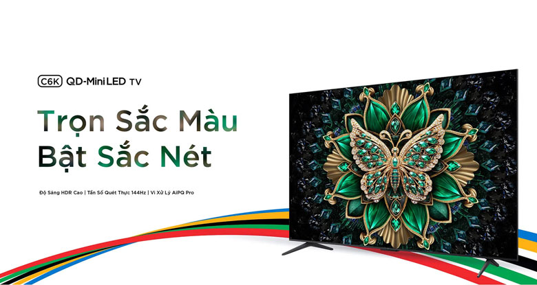 Tivi TCL với công nghệ QD-Mini Led