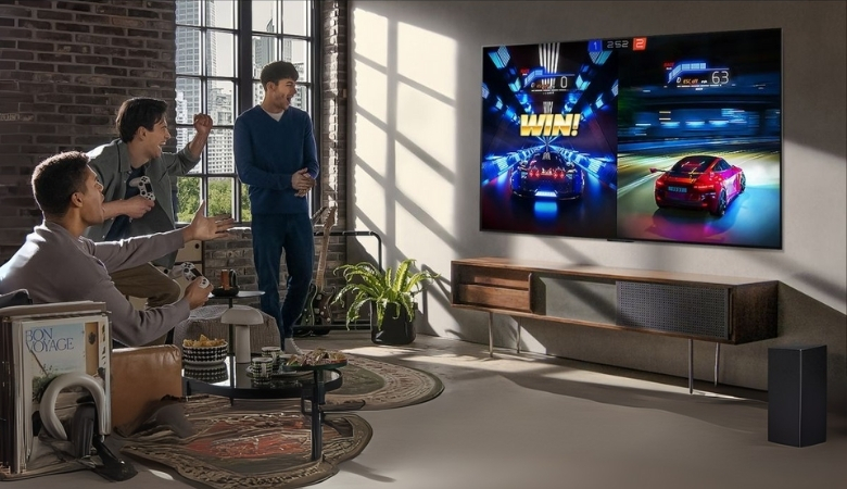 Tivi LG cho trải nghiệm gaming mượt mà
