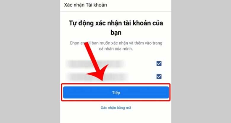 Cách tạo tài khoản Facebook không cần số điện thoại: Bước 6