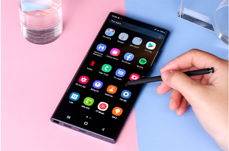 Bút S Pen thần thánh - Điện thoại Samsung Galaxy S22 Ultra 12GB/256GB Xanh