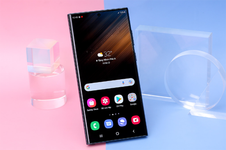 Thiết kế đột phá - Điện thoại Samsung Galaxy S22 Ultra 12GB/256GB Xanh