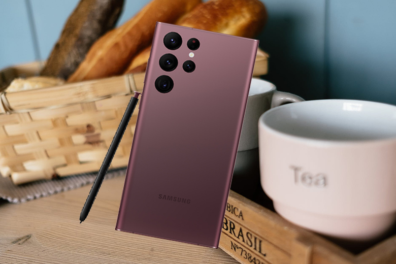 Dung lượng pin lớn - Điện thoại Samsung Galaxy S22 Ultra 12GB/256GB Đỏ 