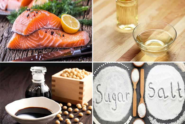 Cách làm cá hồi nướng kiểu Nhật với các nguyên liệu