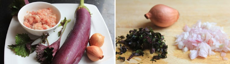 Cách làm cà tím nhồi thịt nướng các bạn cần chế biến nguyên liệu