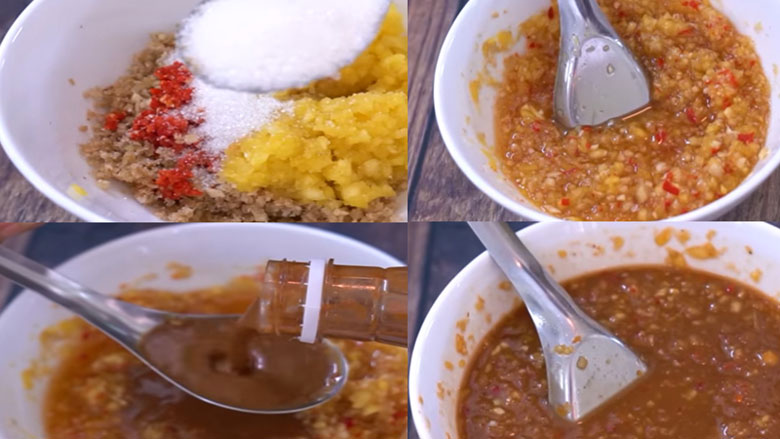 Cách làm cá lóc nướng trui cần làm nước chấm