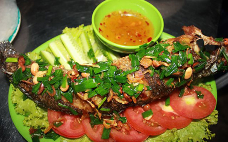 Cách làm cá nướng cuốn bánh tráng thưởng thức thành phẩm của các bạn làm ra